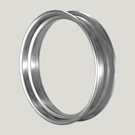 3&quot; x 18&quot; Rolled Edge Carbon Steel Rim